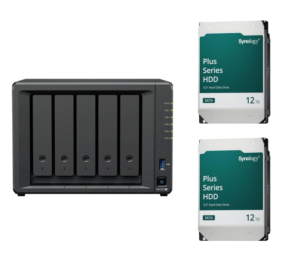 Synology DS1525+ (2x 12TB HDD HAT3310-12T) - 1470349 - zdjęcie